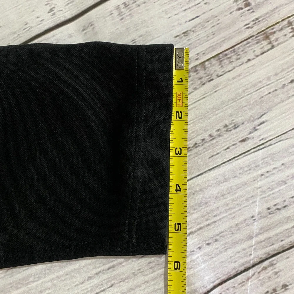 Adidas Black Athletic Track Jogger Pants Classic‎ 3-Stripes #18 Men's Size Small
